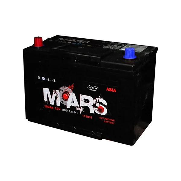 Аккумулятор MARS 100 Ач 800 А (EN), прямая полярность, D31