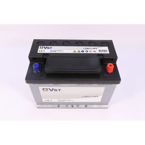 Аккумулятор VST Стандарт 74 Ач 680 А (EN), обратная полярность, LN3