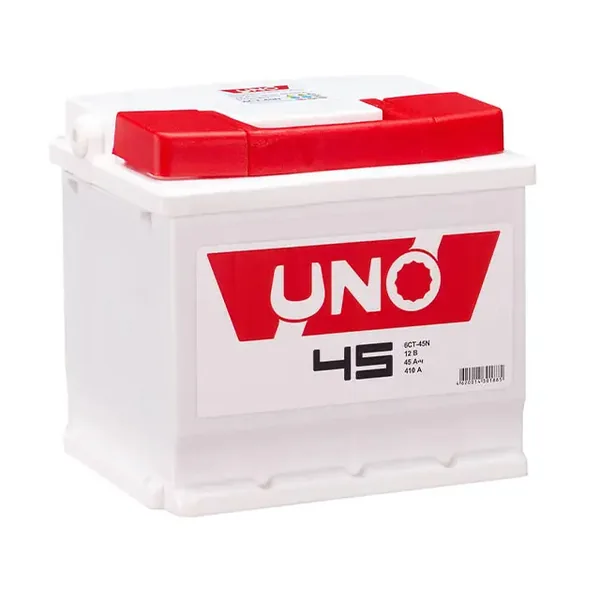 Аккумулятор UNO 45 Ач 410 А (EN), прямая полярность, LN1