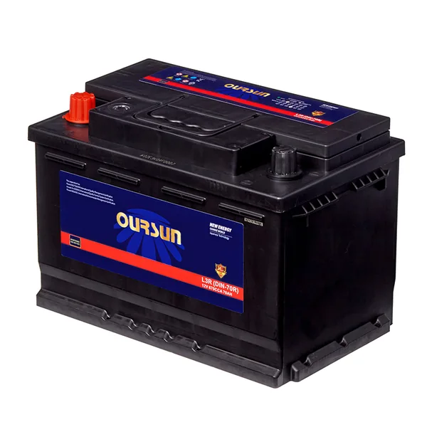 Аккумулятор OURSUN 70 Ач 670 А (EN), обратная полярность, LN3
