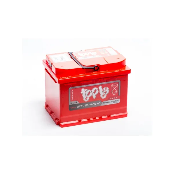 Аккумулятор TOPLA 60 Ач 600 А (EN), обратная полярность, LN2