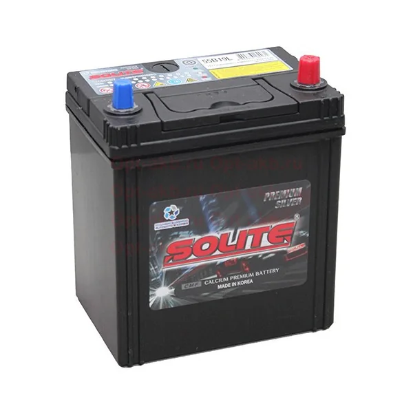 Аккумулятор SOLITE Silver 50 Ач 410 А (EN), обратная полярность, B19