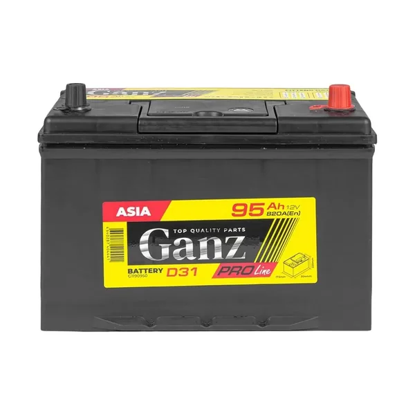 Аккумулятор GANZ PRO-LINE 95 Ач 820 А (EN), прямая полярность, D31
