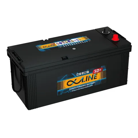 Аккумулятор ALPHALINE SD+ 245H52R 220 Ач 1400 А (EN), прямая полярность