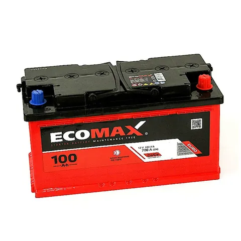 Аккумулятор EcoMax 100 Ач 700 А (EN), обратная полярность, LN2