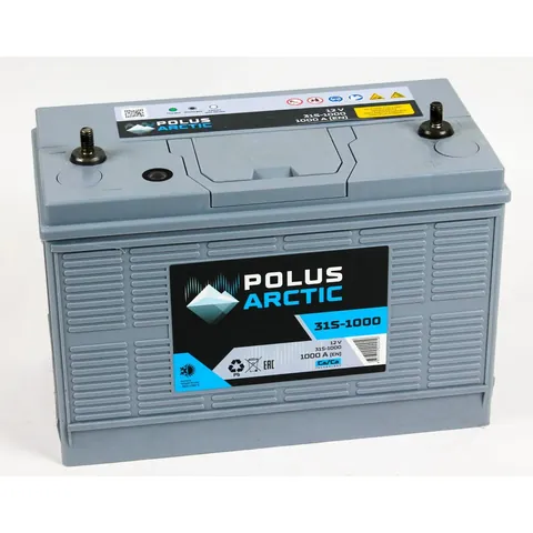 Аккумулятор POLUS ARCTIC 100 Ач 1000 А (EN), обратная полярность, HA