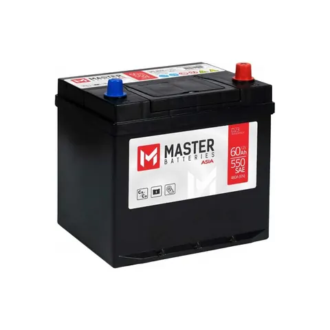 Аккумулятор MASTER BATTERIES 60 Ач 480 А (EN), обратная полярность, D23