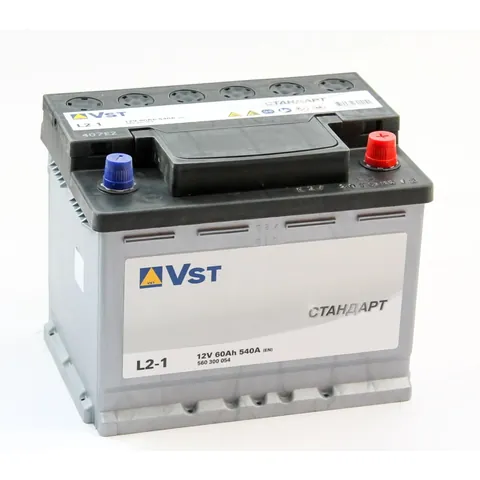 Аккумулятор VST Стандарт 60 Ач 540 А (EN), обратная полярность, LN2
